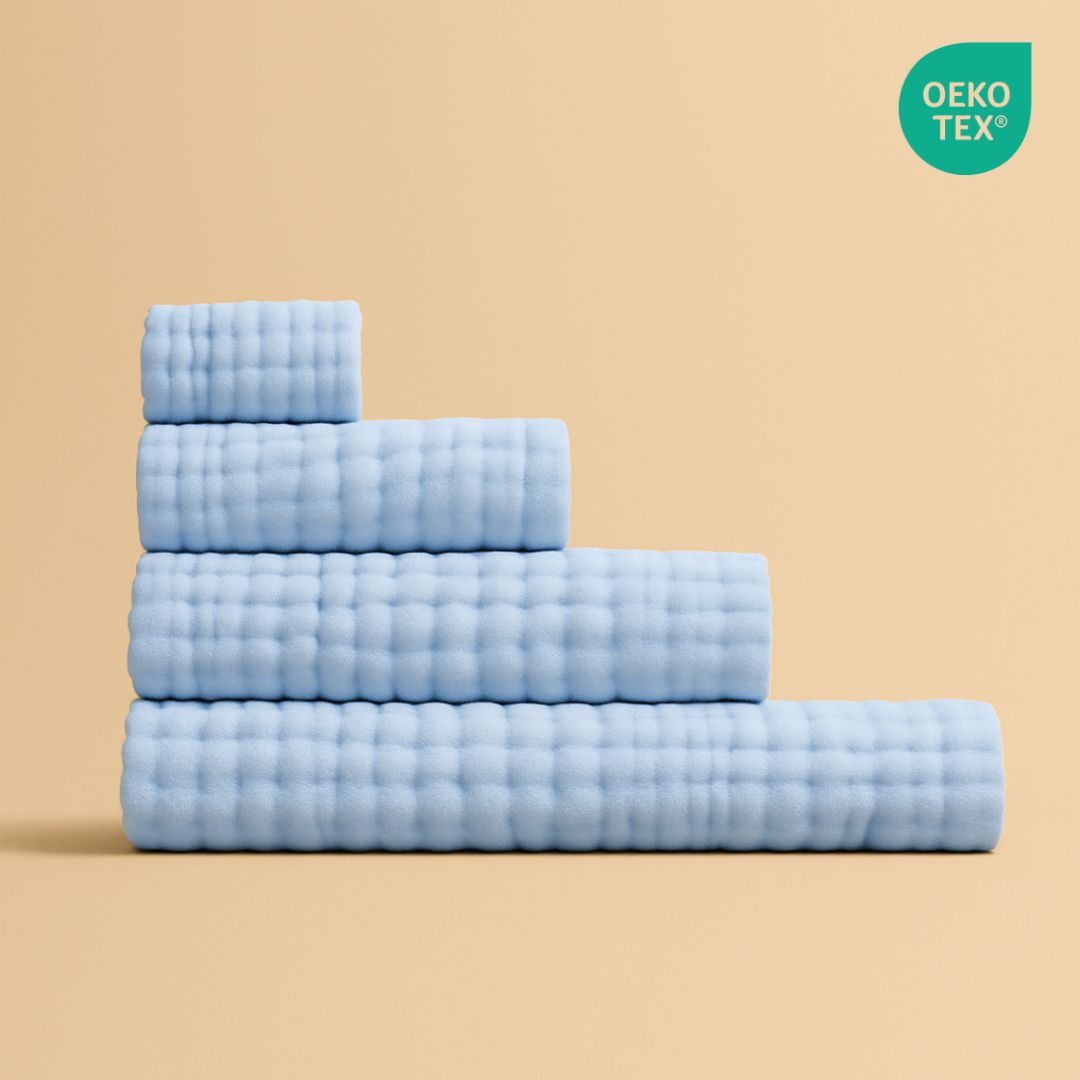 Musselinhandtuch 4er Set