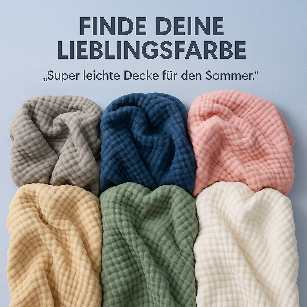 Sanfte Musselindecke