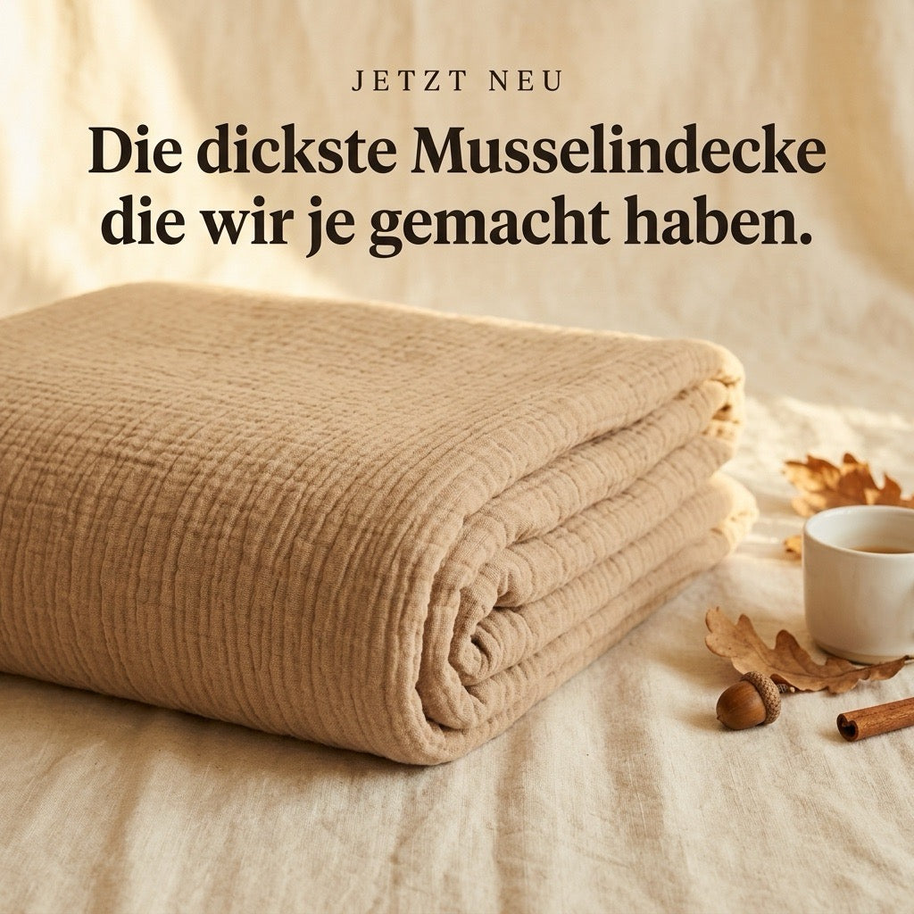 Musselindecke 9-lagig – Alpenfaser