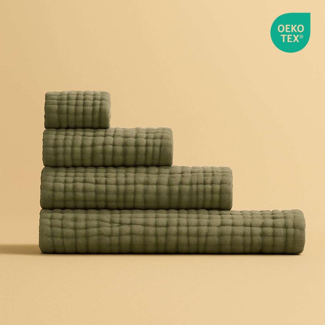 Musselinhandtuch 4er Set