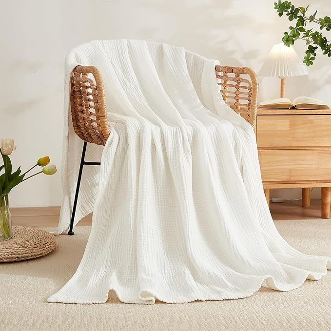 Couverture mousseline douce