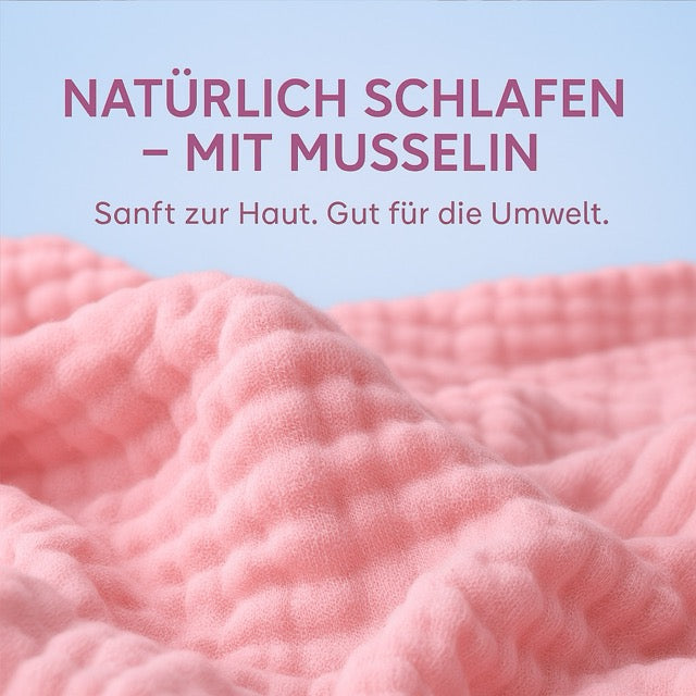 Musselindecke aus Baumwolle