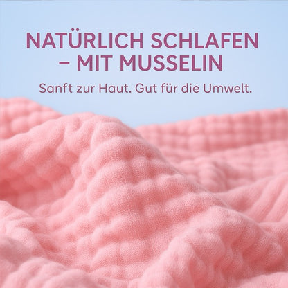 Musselindecke aus Baumwolle