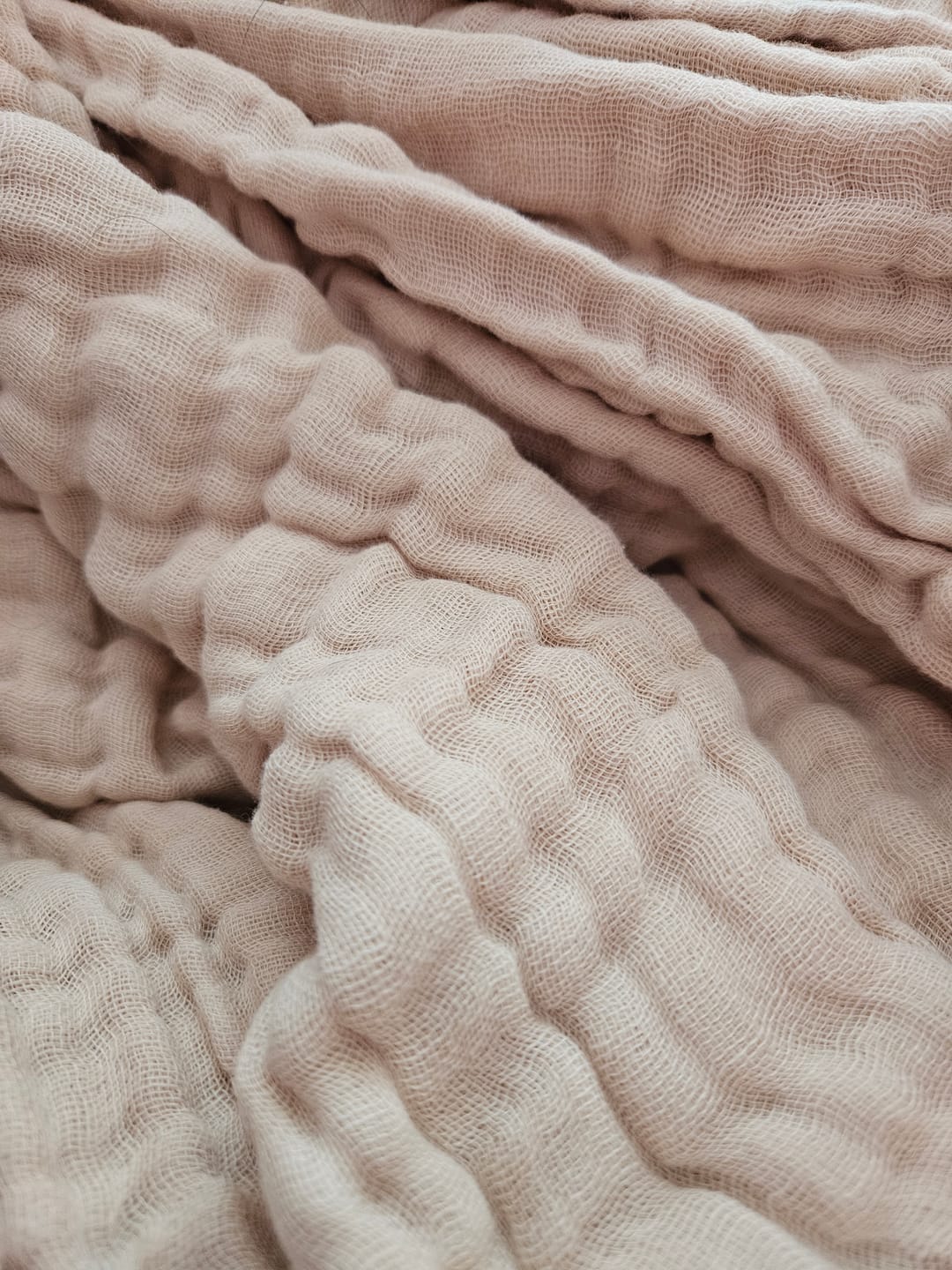 Couverture mousseline